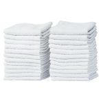000_24-Pack 100% Cotton Towel Washcloths, Durable, Lightweight-1