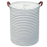 000_Freestanding Laundry Basket with Lid-1