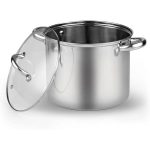 000_Home Basic Stainless Steel Stockpot with Lid 12-Qt-1