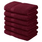 002_Luxury Medium Bath Towels 100% Cotton Bathroom Towels-3