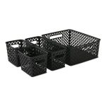 000_Mainstays 4 Piece Decorative Storage Basket-1