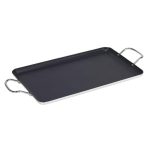 000_Nonstick Double Burner Griddle with Metal Handles-1