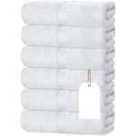 002_Soft Cotton Absorbent Hotel towel 6-Pack-4