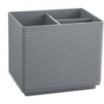 002_Soft Touch Ribbed Plastic Organizer-4