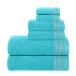 000_Ultra Soft 6 Pack Cotton Towel Set-1