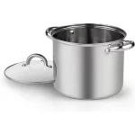 000_Home Basic Stainless Steel Stockpot with Lid 12-Qt-1