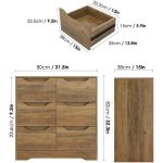 000_Modern Wood Storage Chest Cabinet for Home Bedroom Living Room-1