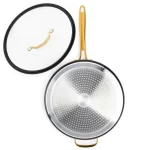 000_Thyme & Table Non-Stick 5 Quart Gold Saute Pan-1