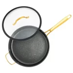 000_Thyme & Table Non-Stick 5 Quart Gold Saute Pan-1