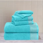 000_Ultra Soft 6 Pack Cotton Towel Set-1